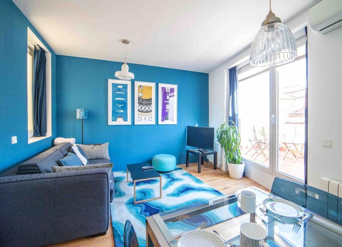 Myhousespain - Modern Penthouse Close To Gran Via - Big Terrace Madrid Exteriör bild