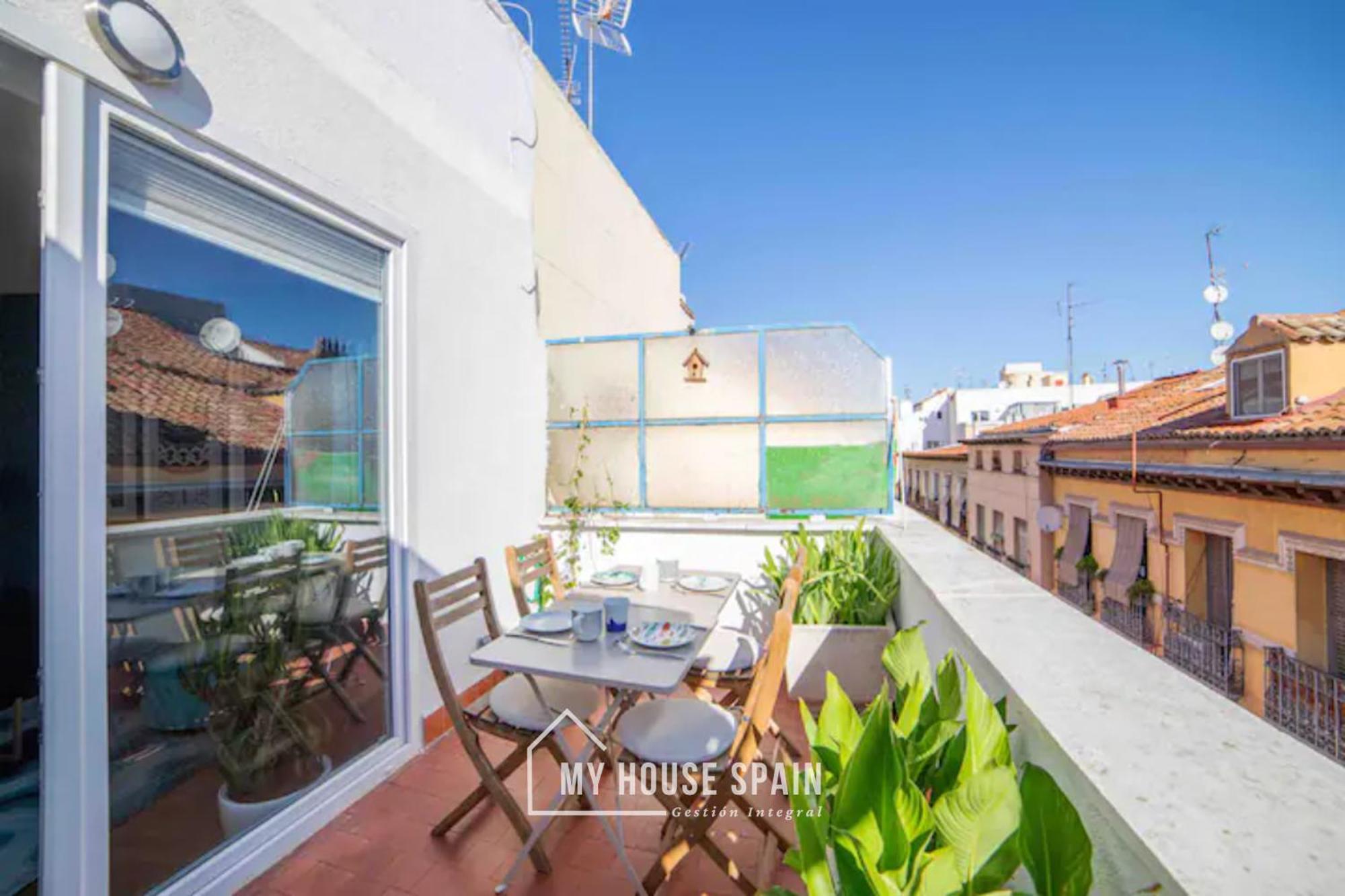 Myhousespain - Modern Penthouse Close To Gran Via - Big Terrace Madrid Exteriör bild