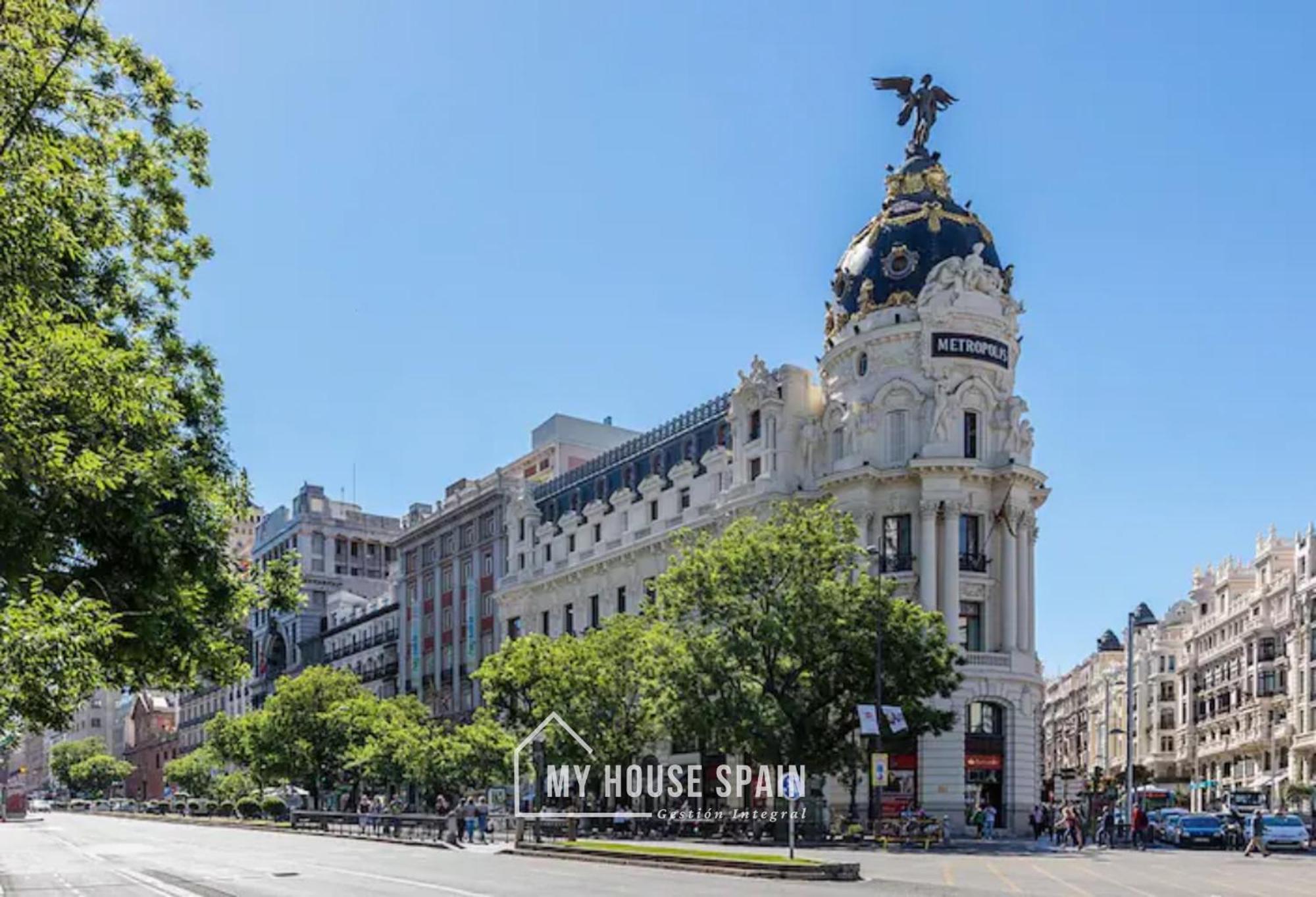 Myhousespain - Modern Penthouse Close To Gran Via - Big Terrace Madrid Exteriör bild